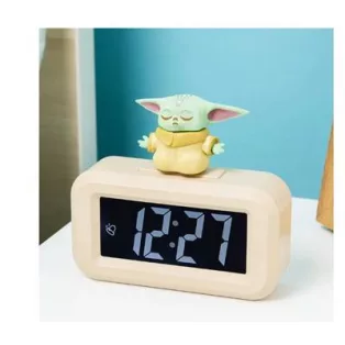 Star Wars The Mandalorian Grogu Icon Alarm Clock Mini-PP15803MAN