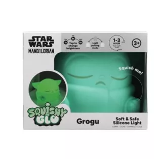 Star Wars The Mandalorian Grogu SquishyGlo Silicone Light Rechargeable-PP13691MAN