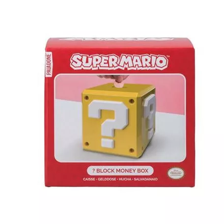 Super Mario Question Block Money Box-PP13602NN