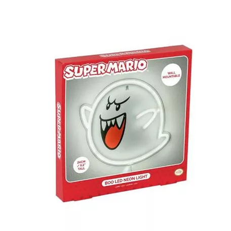 Super Mario Boo Wall Mountable LED Neon Light-PP14714NNVN