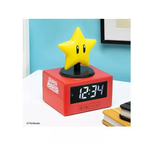 Super Mario Super Star Icon Alarm Clock-PP13708NN