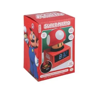 Super Mario Super Mushroom Icon Alarm Clock-PP13124NN