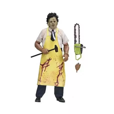 Texas Chainsaw Massacre - 8" Clothed Action Figure - Leatherface in Window Box-NE41590-01