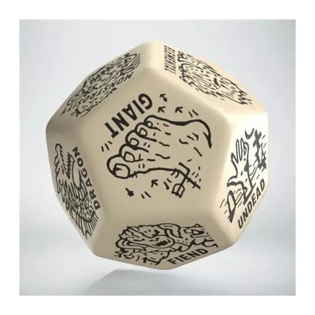 Monster Generator Die: Beige&Black-12VMRG01