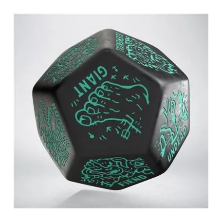 Monster Generator Die: Black&Turquise-12VMRG02