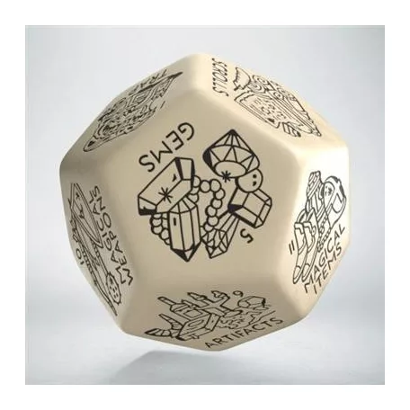 Treasure Generator Die: Beige&Black-12VTRG01