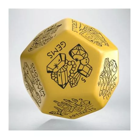 Treasure Generator Die: Yellow&Black-12VTRG03