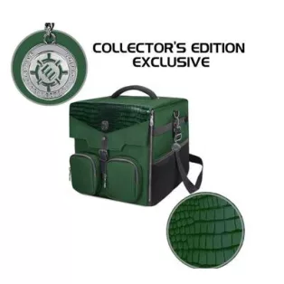ENHANCE Collector's Edition Board Game Shoulder Bag - Game Storage with Pockets Green-ENTTCFE200GNEW