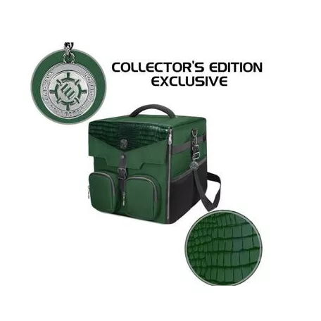 ENHANCE Collector's Edition Board Game Shoulder Bag - Game Storage with Pockets Green-ENTTCFE200GNEW