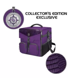 ENHANCE Collector's Edition Board Game Shoulder Bag - Game Storage with Pockets Purple-ENTTCFE200PREW