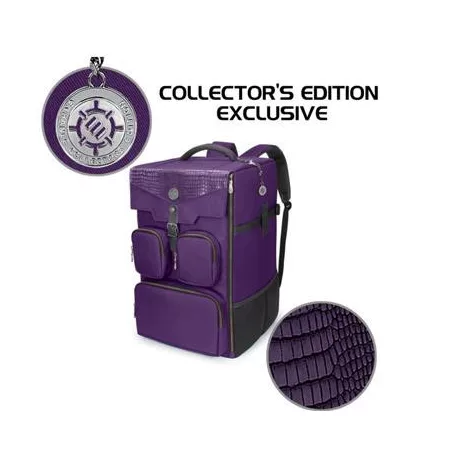 ENHANCE Collector's Edition Board Game Backpack - Game Storage (Dragon Purple)-ENTTCFG200PREW
