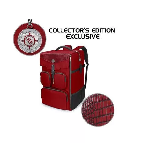 ENHANCE Collector's Edition Board Game Backpack - Game Storage (Dragon Red)-ENTTCFG200RDEW