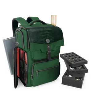 ENHANCE Collector's Edition DnD Backpack - DM Bag, fits 6-8 Books (Dragon Green)-ENTTCFR200GNEW