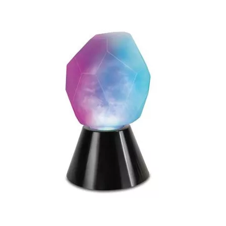 ENHANCE Tabletop Crystal Lamp - Crystal Light with Swirling RGB Lighting-ENTTLC1100MCEW