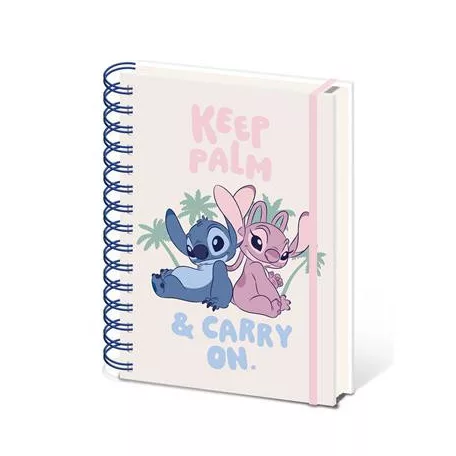 Lilo & Stitch (Keep Palm & Carry On) A5 Wiro Notebook-SR2403568
