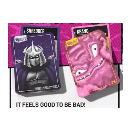 Unmatched Adventures: Teenage Mutant Ninja Turtles The Shredder & Krang Hero Decks - EN-70517