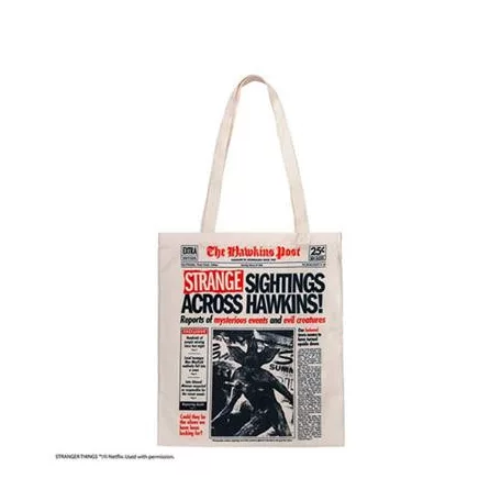 Tote bag - Hawkins Turned Upside Down - Stranger Things-CR2397