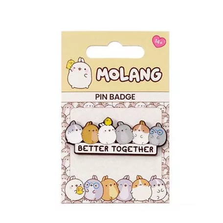 Pin Badge - Better Together - Molang-EMLPB0130