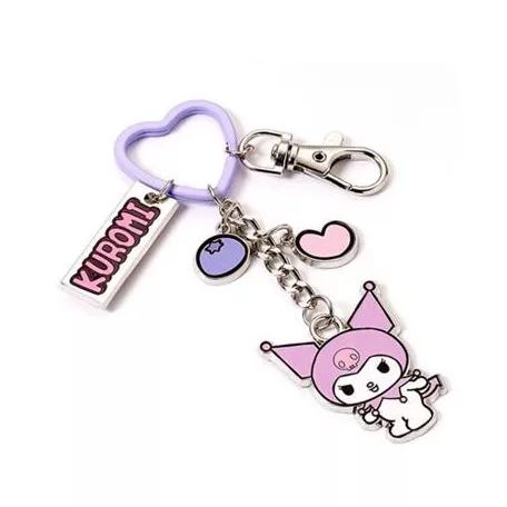 Keyring Kuromi with Charms - Hello Kitty-EHKKR0017