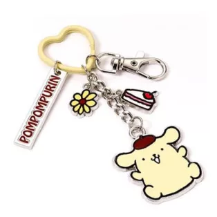 Keyring Pompompurin with Charms - Hello Kitty-EHKKR0018
