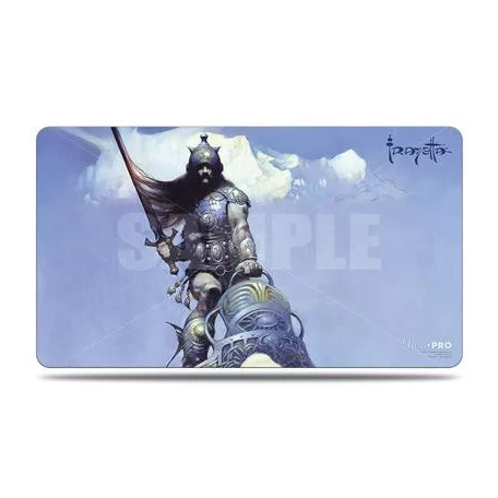 UP - Frank Frazetta - Silver Warrior Playmat for Tabletop Gaming-15345