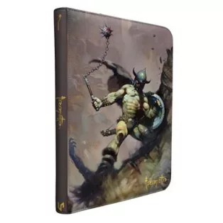 UP - Frank Frazetta - "Warrior with Ball and Chain" 9-Pocket Zippered Premium PRO-BINDER-16753
