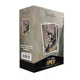 UP - Frank Frazetta - "Warrior with Ball and Chain" APEX DECK PROTECTOR® Sleeves for Tabletop Gaming-16754