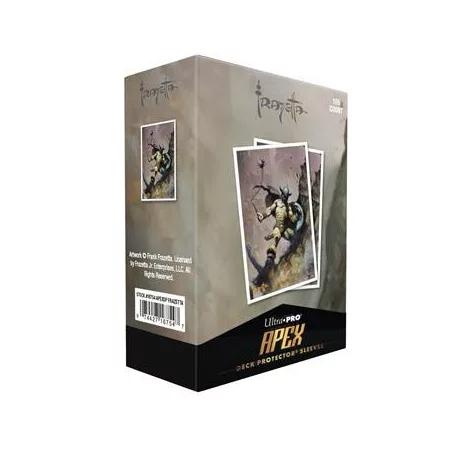 UP - Frank Frazetta - "Warrior with Ball and Chain" APEX DECK PROTECTOR® Sleeves for Tabletop Gaming-16754