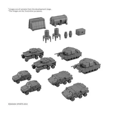 30MM 1/144 OPTION PARTS SET 24 （MULTI OBJECT 1）-MK72550