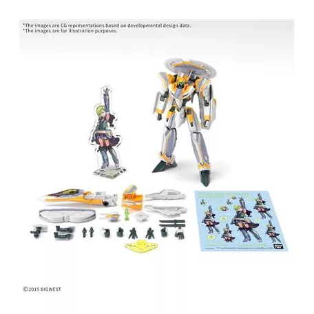 HG 1/100 VF-31E SIEGFRIED （CHUCK MUSTANG USE） Deluxe Set-MK72545
