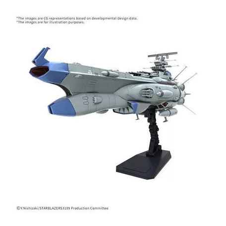 1/1000 BB-101 ARIZONA CLASS SPACE BATTLE SHIP ARIZONA-MK72529