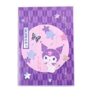 Kuromi - Holographic Softcover Notebook - Japanese Design - A5 - Checkered-