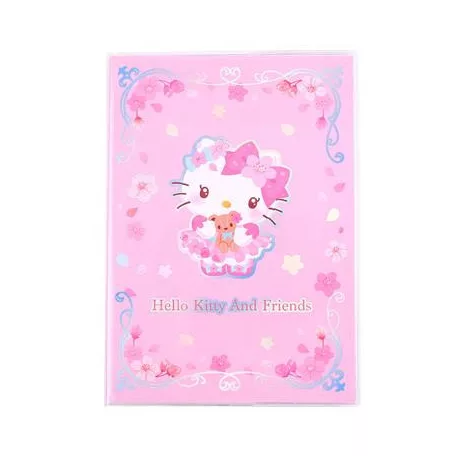Hello Kitty & Friends - Holographic Softcover Notebook - Sakura Series - A5 - Checkered-