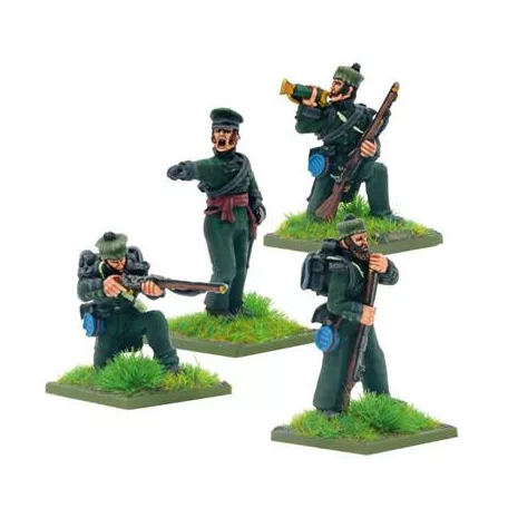 Black Powder - Crimean War British Rifle Brigade in Forage Caps Command - EN-303013852