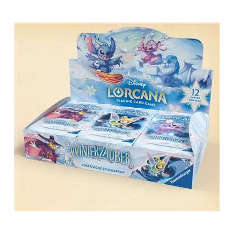 Disney Lorcana: Winterzauber Booster Display (24 Packs) - DE-11098882