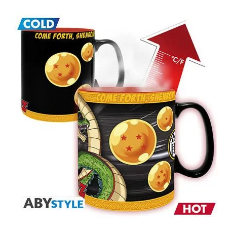 DRAGON BALL - Mug Heat Change - 460 ml - DBZ/Shenron - cardboard-ABYMUGA689