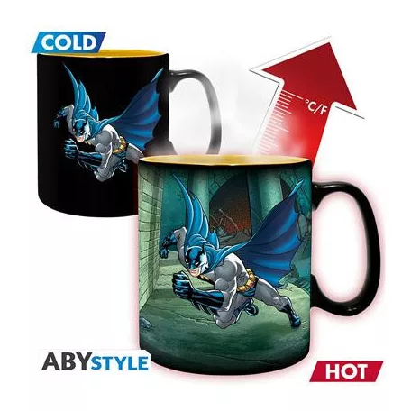 DC COMICS - Mug HeatChange - 460ml - "Batman & Joker"- cardboard-ABYMUGA561