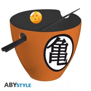 DRAGON BALL - Ramen Bowl with chopsticks - "Goku symbols"-ABYBOL082