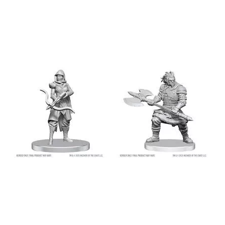 D&D Nolzur's Marvelous Miniatures: Assassin & Berserker-90809