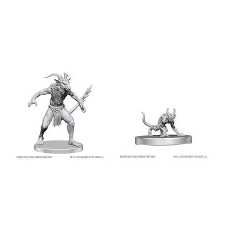 D&D Nolzur's Marvelous Miniatures: Bulezau & Quasit-90853