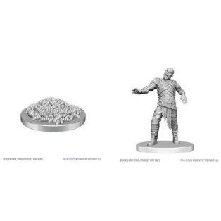 D&D Nolzur's Marvelous Miniatures: Swarm of Rot Grubs & Rot Grub Victim-90855