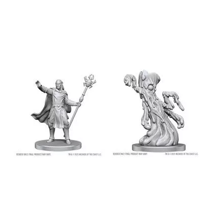 D&D Nolzur's Marvelous Miniatures: Drow Mage & Yochlol-90858