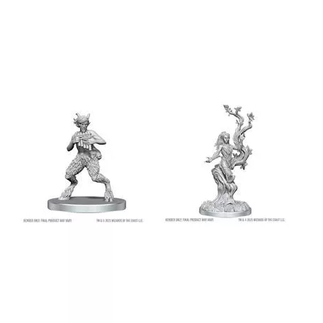 D&D Nolzur's Marvelous Miniatures: Satyr & Dryad-90859