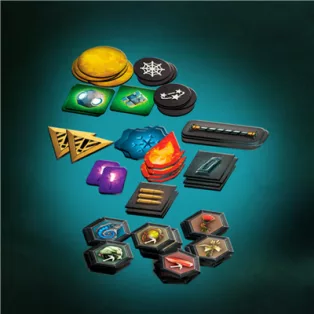 Deep Rock Galactic: Plastic Tokens (base game)-MPUDRG300201