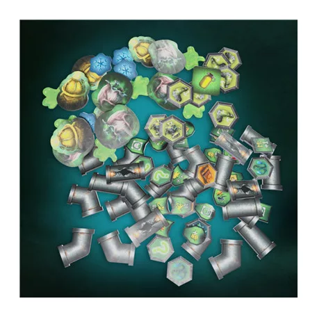 Deep Rock Galactic: Plastic Tokens (Biome & Space Rig)-MPUDRG300508