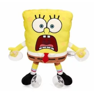 Spongebob Squarepants Plush Window Clinger-Scared Spongebob-KR18206-01