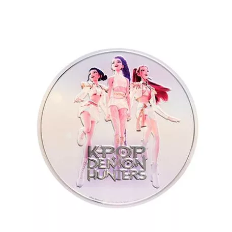 Embossed aluminum poster - Huntrix soundtrack cover - KPop Demon Hunters-MAP6145
