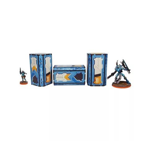 District 5 Containers (3) PREPAINTED (blue)-H00102