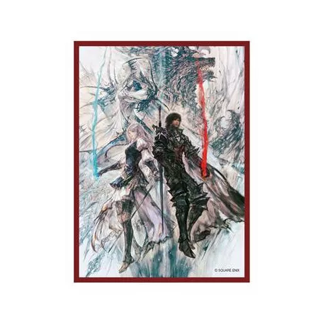 FINAL FANTASY Card Sleeve Series FIERY HEART, ICY RESOLVE (FFCSS-25)-XFF00ZZZ79