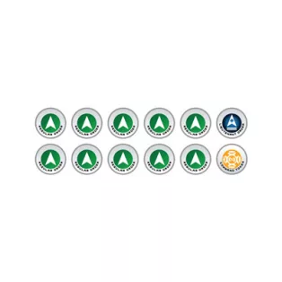 N4 Infinity Tokens Regular Orders Green (12)-P00266